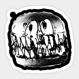 Monster Burger Sticker